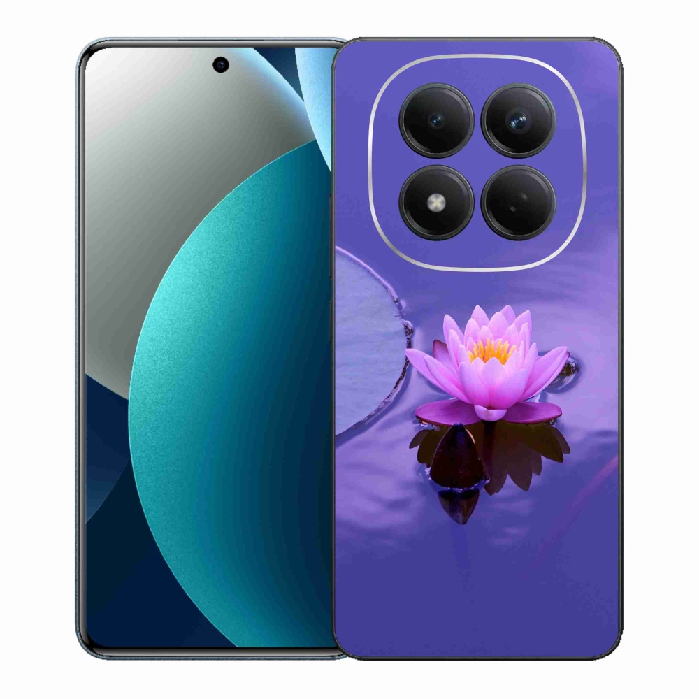 Gélový kryt mmCase na Xiaomi Redmi Note 15 Pro - kvet na hladine