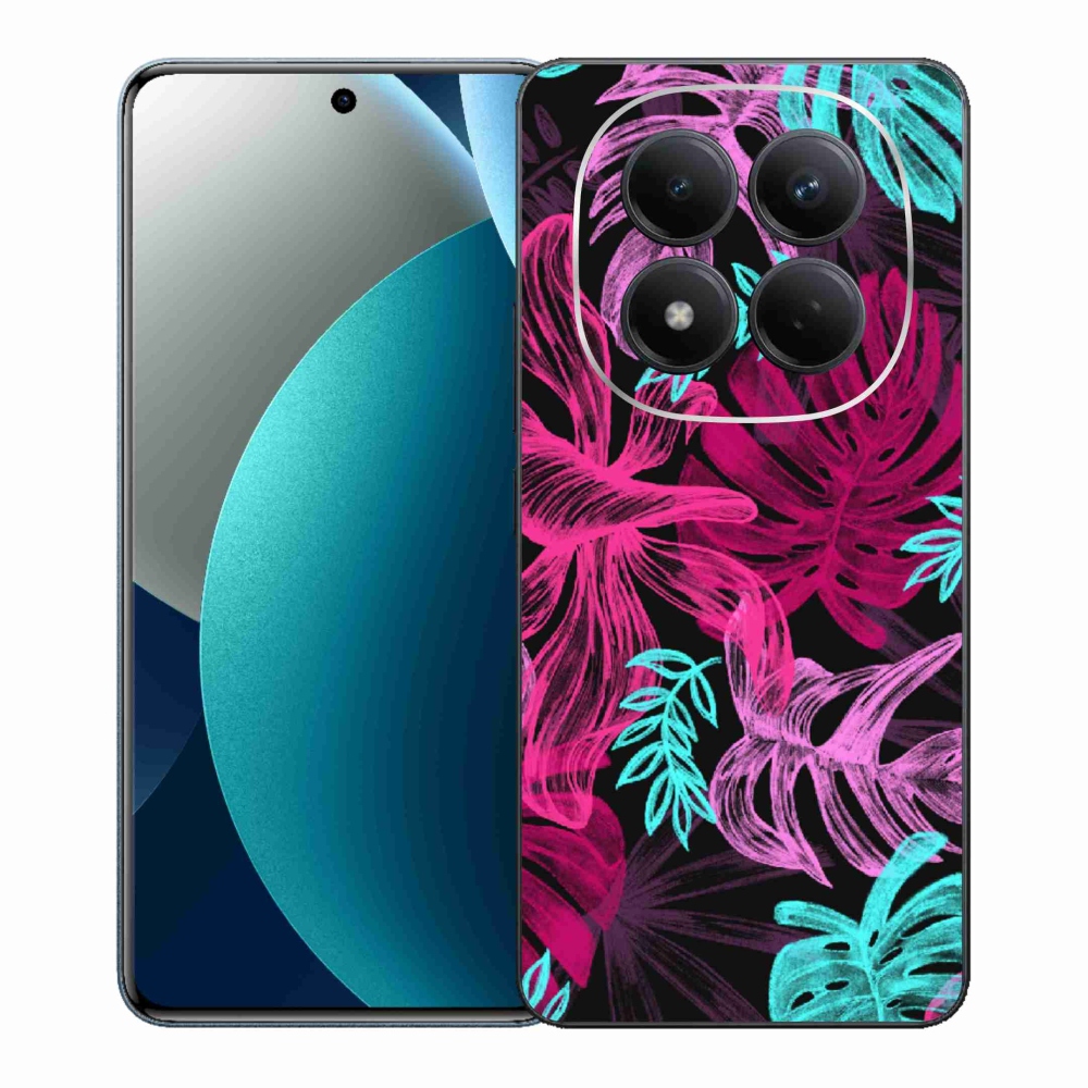 Gélový kryt mmCase na Xiaomi Redmi Note 15 Pro - kvety 1