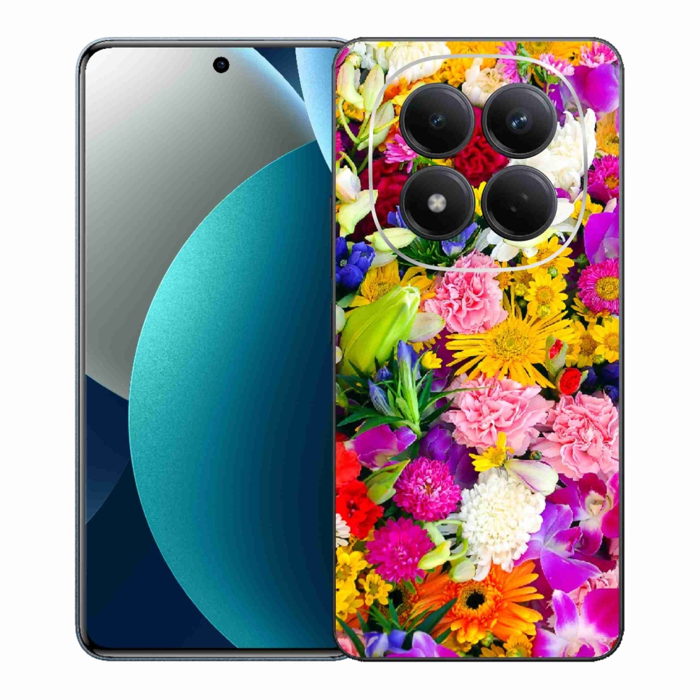 Gélový kryt mmCase na Xiaomi Redmi Note 15 Pro - kvety 12