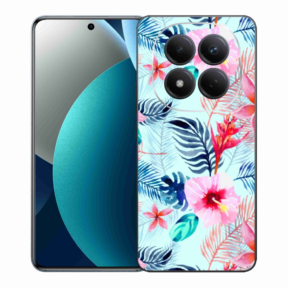 Gélový kryt mmCase na Xiaomi Redmi Note 15 Pro - kvety