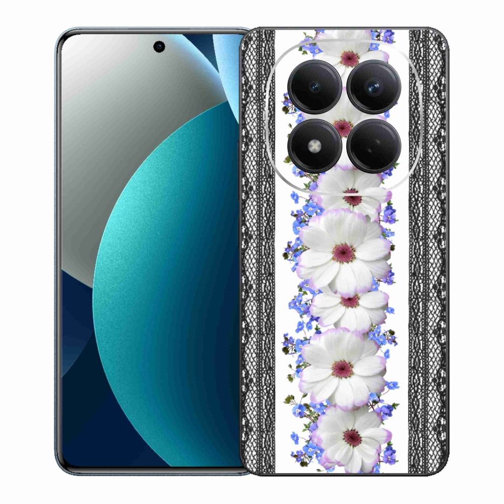 Gélový kryt mmCase na Xiaomi Redmi Note 15 Pro - kvety 8