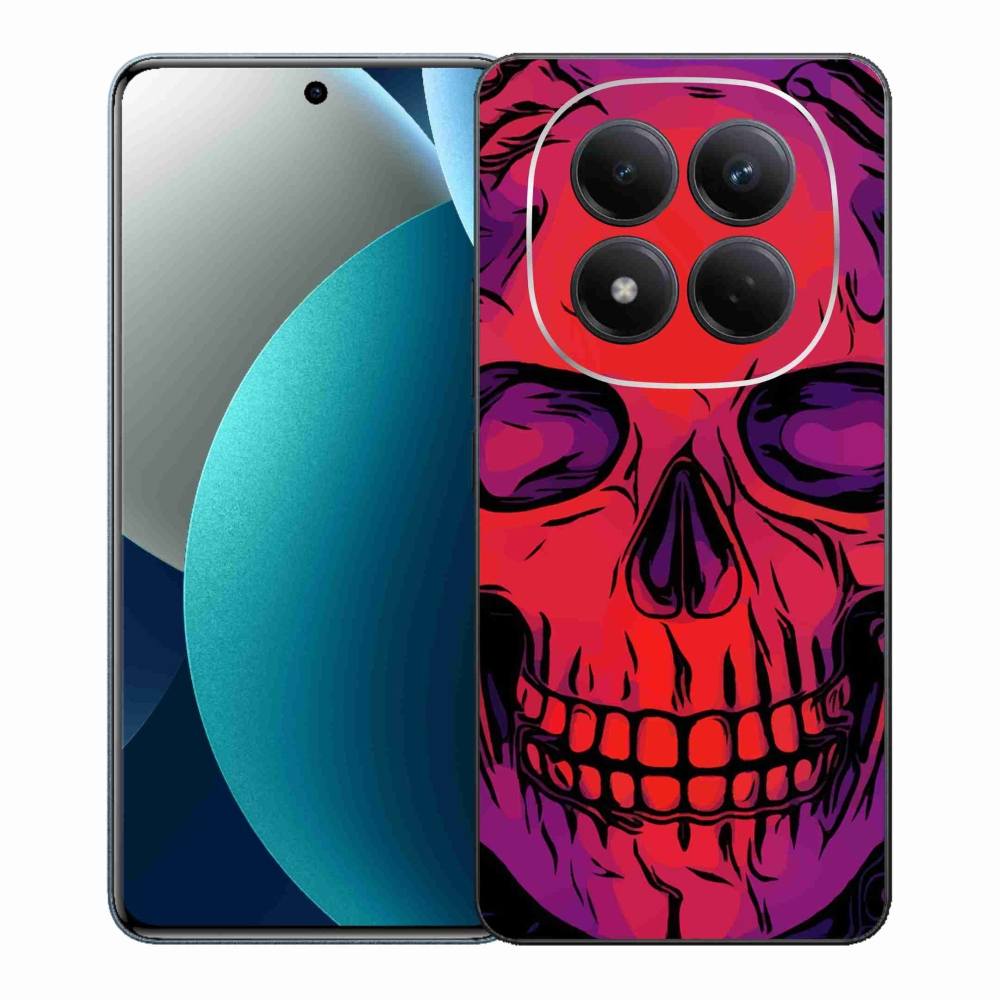 Gélový kryt mmCase na Xiaomi Redmi Note 15 Pro - lebka