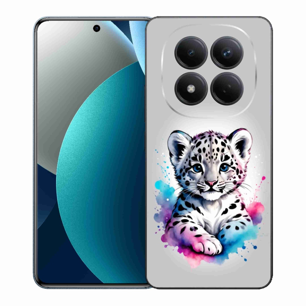 Gélový kryt mmCase na Xiaomi Redmi Note 15 Pro - leopardej mláďa