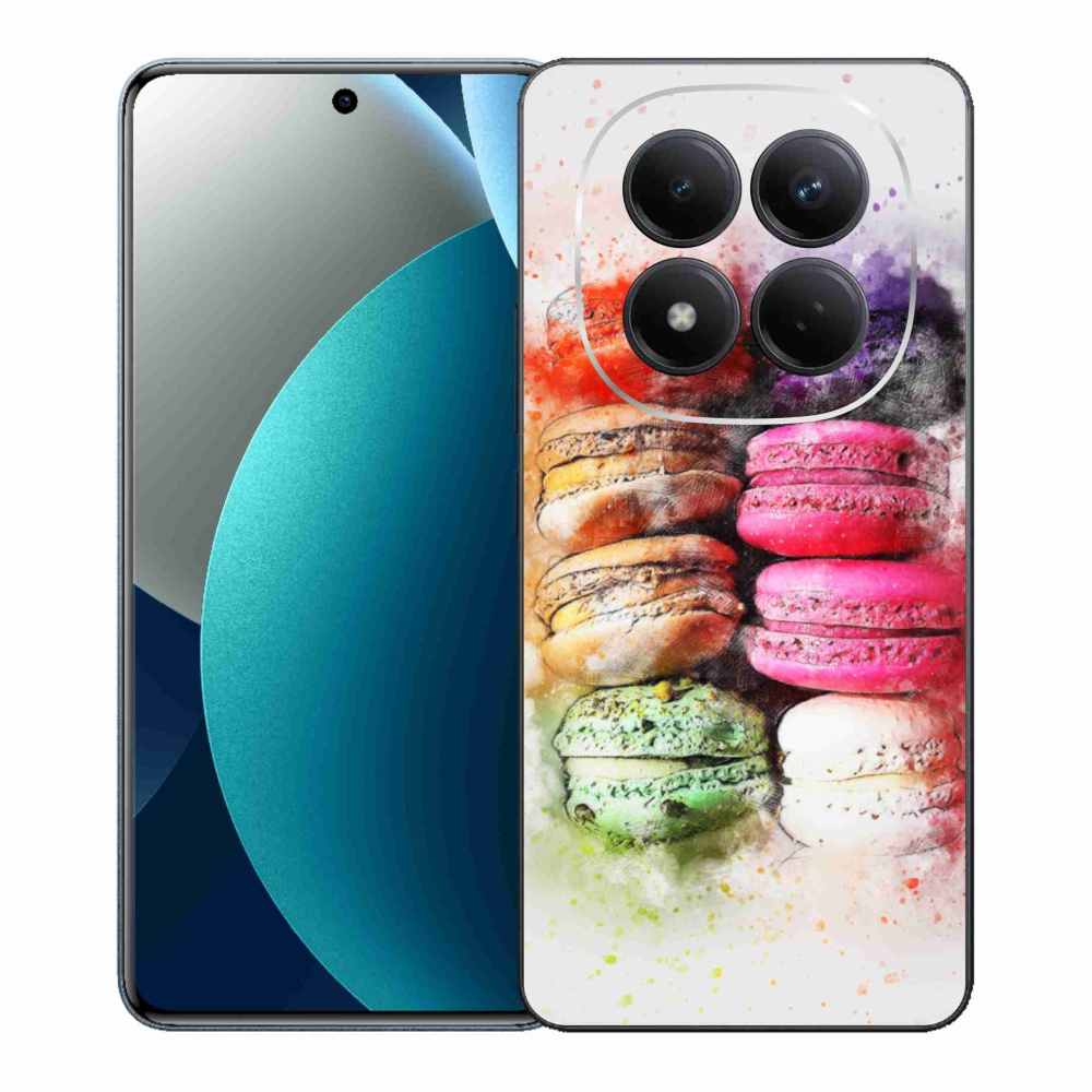 Gélový kryt mmCase na Xiaomi Redmi Note 15 Pro - makrónky