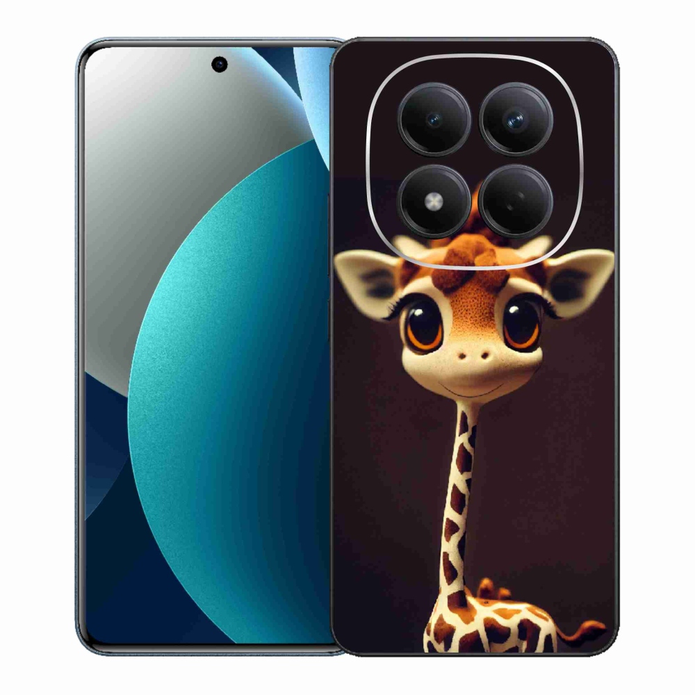 Gélový kryt mmCase na Xiaomi Redmi Note 15 Pro - malá žirafa