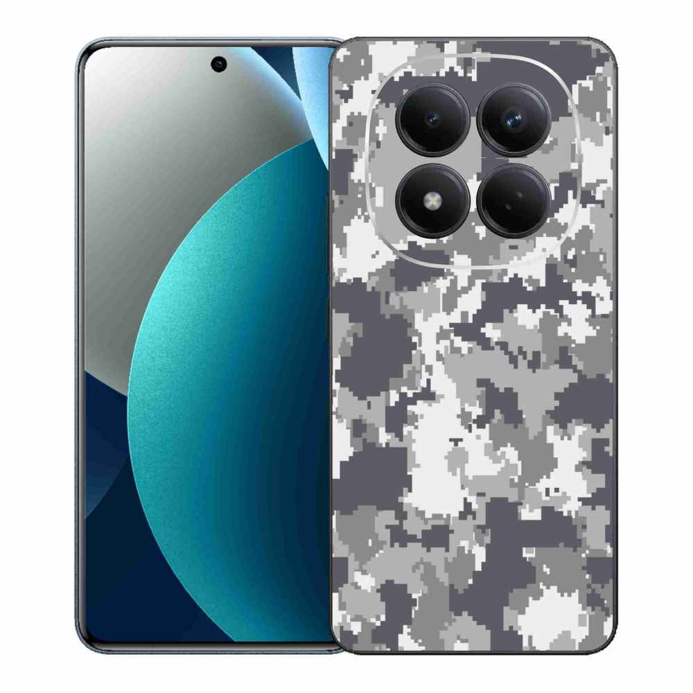 Gélový kryt mmCase na Xiaomi Redmi Note 15 Pro - maskáčový vzor 2