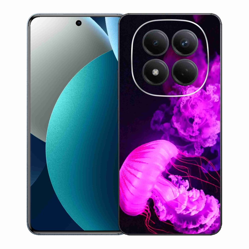 Gélový kryt mmCase na Xiaomi Redmi Note 15 Pro - medúza 1