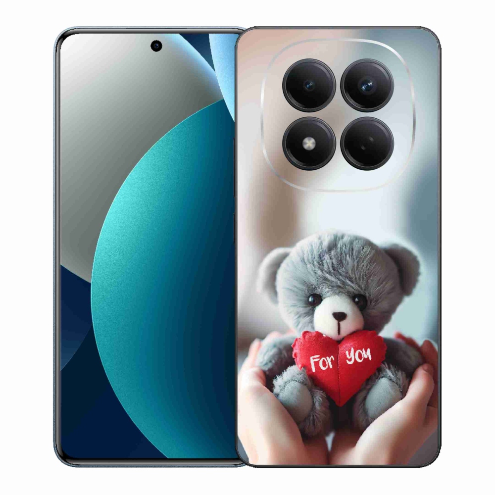 Gélový kryt mmCase na Xiaomi Redmi Note 15 Pro - medvedík pre zamilovaných