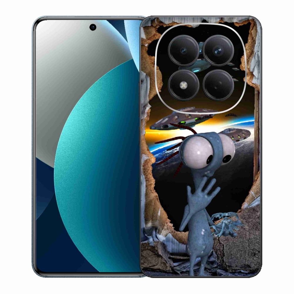 Gélový kryt mmCase na Xiaomi Redmi Note 15 Pro - mimozemšťan