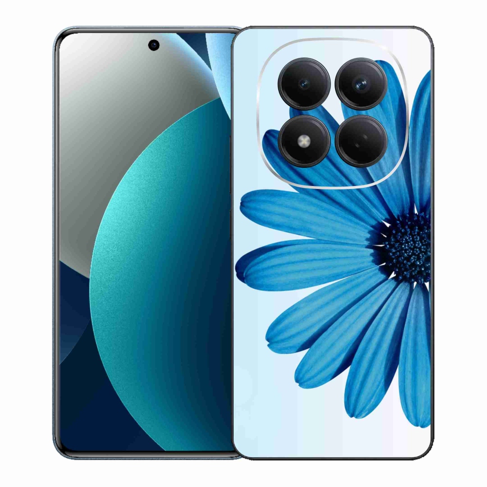 Gélový kryt mmCase na Xiaomi Redmi Note 15 Pro - modrá margaréta