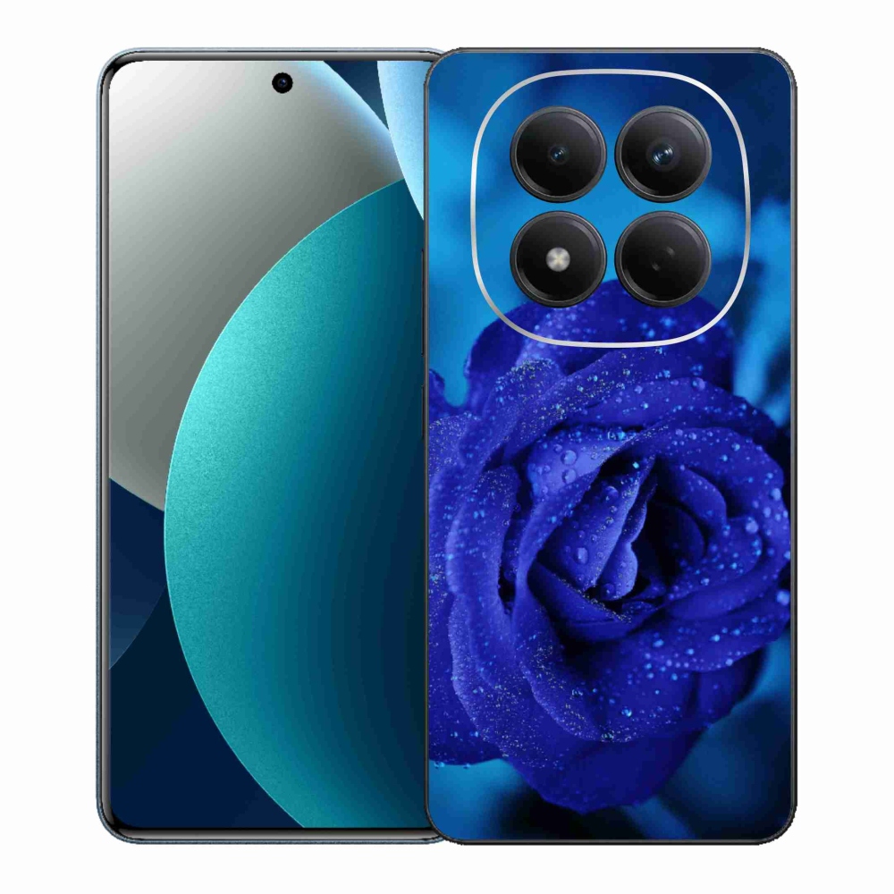 Gélový kryt mmCase na Xiaomi Redmi Note 15 Pro - modrá ruža