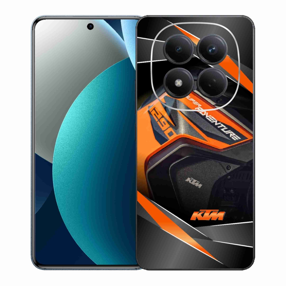 Gélový kryt mmCase na Xiaomi Redmi Note 15 Pro - motorka ktm
