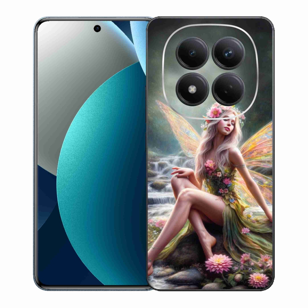 Gélový kryt mmCase na Xiaomi Redmi Note 15 Pro - motýlia žena 1