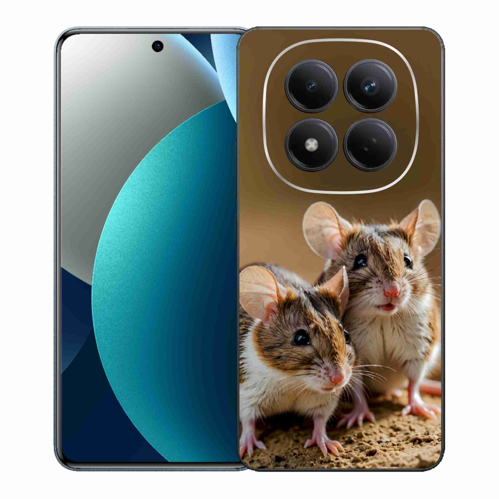 Gélový kryt mmCase na Xiaomi Redmi Note 15 Pro - myší duo