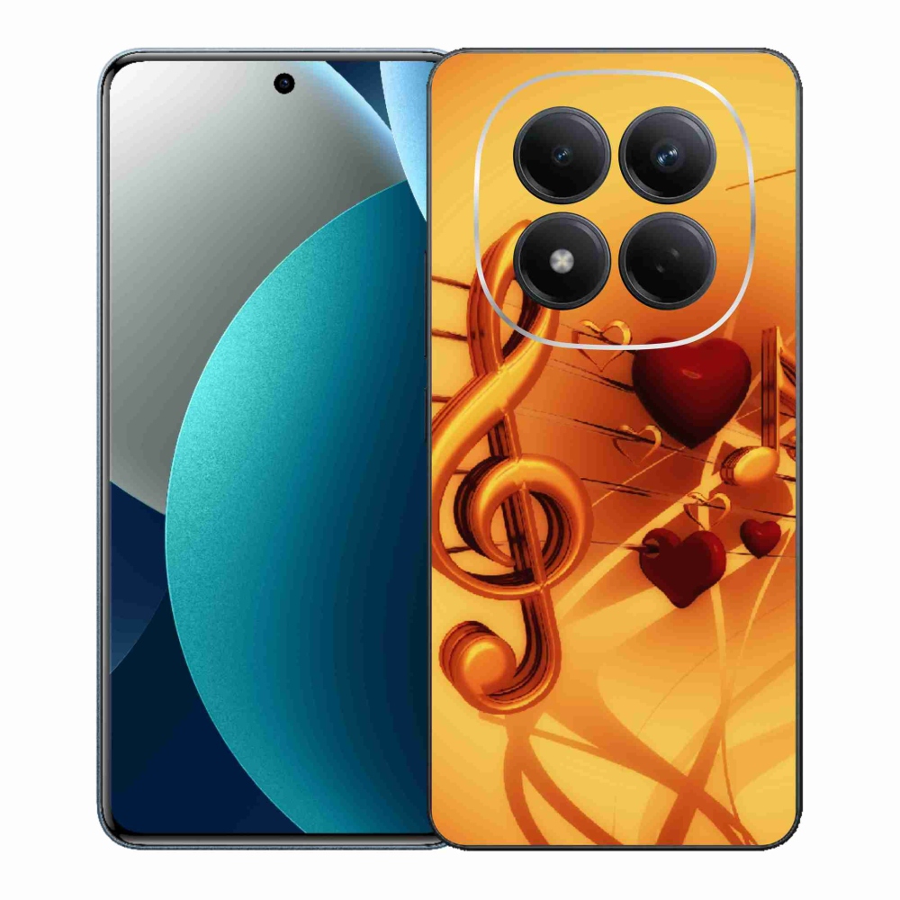 Gélový kryt mmCase na Xiaomi Redmi Note 15 Pro - noty