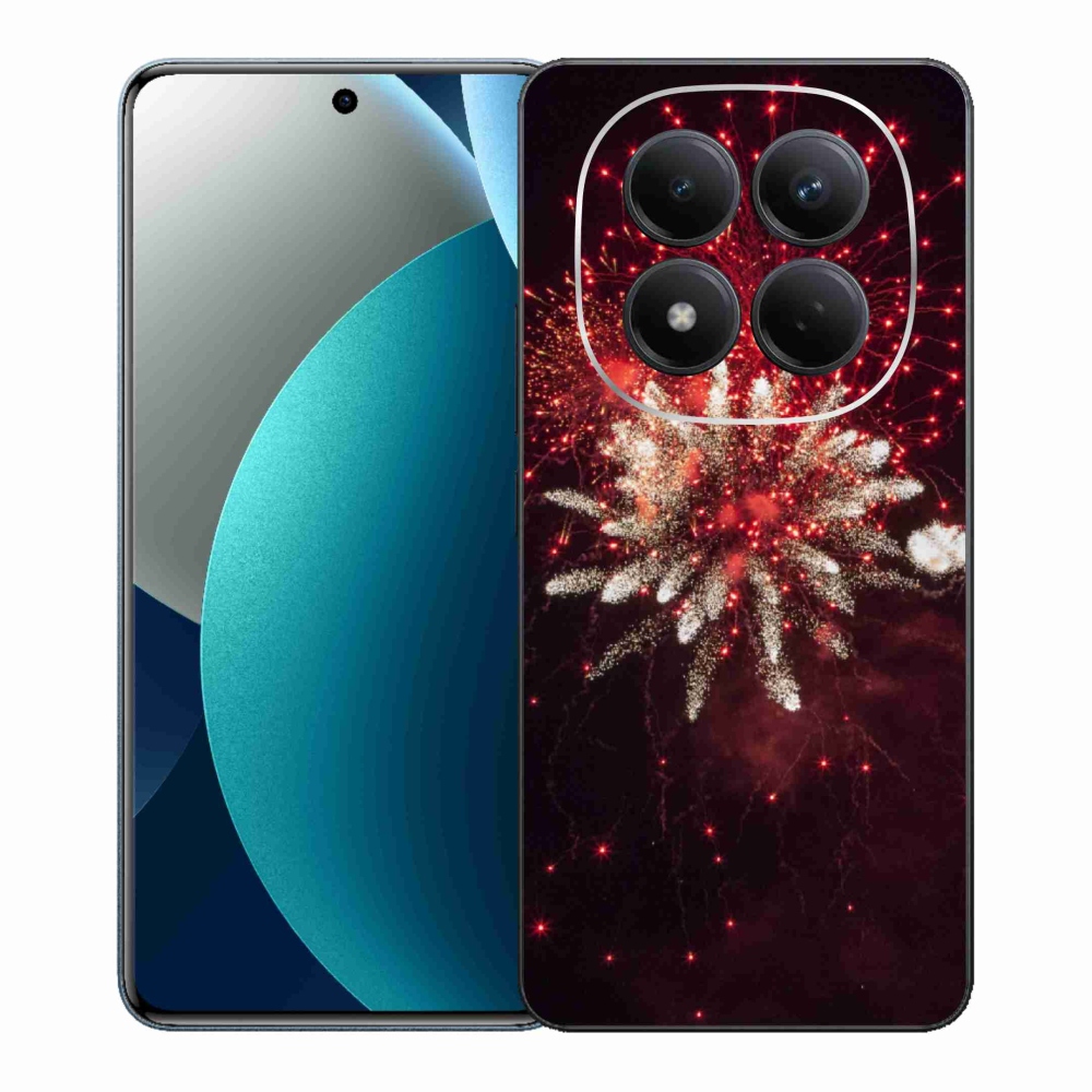 Gélový kryt mmCase na Xiaomi Redmi Note 15 Pro - ohňostroj