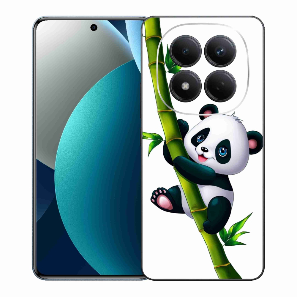 Gélový kryt mmCase na Xiaomi Redmi Note 15 Pro - panda na bambuse