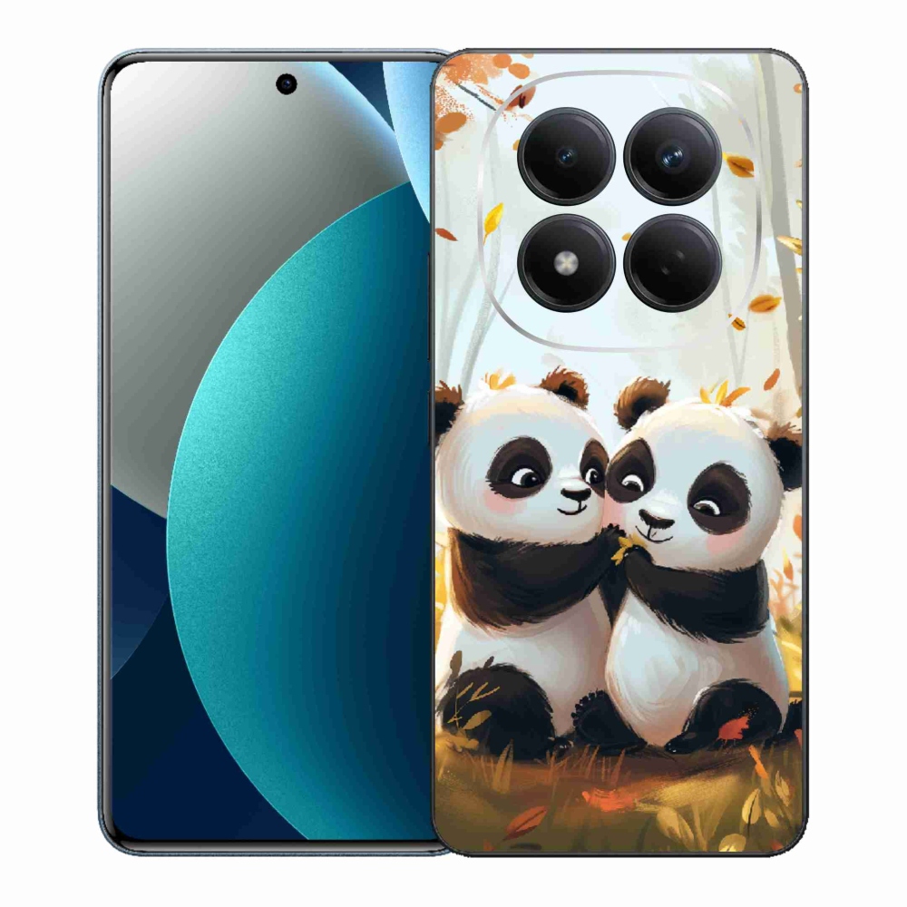 Gélový kryt mmCase na Xiaomi Redmi Note 15 Pro - pandy