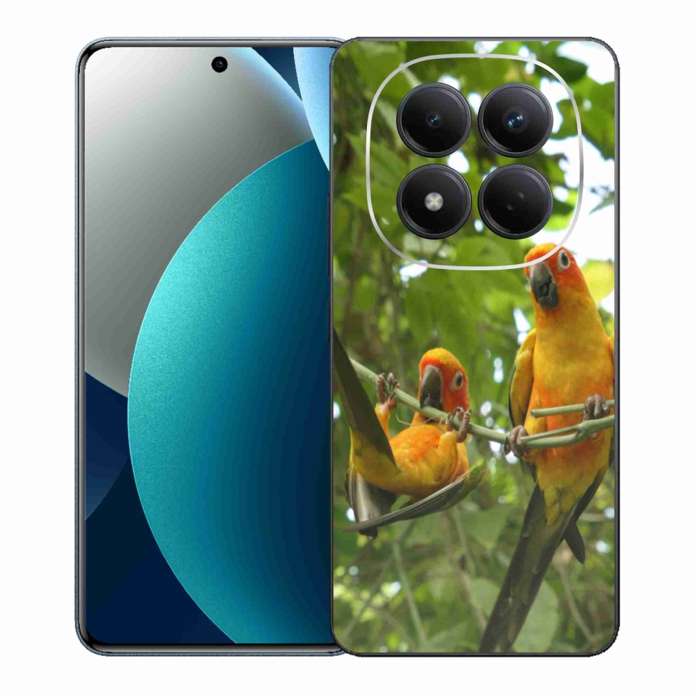 Gélový kryt mmCase na Xiaomi Redmi Note 15 Pro - papagáje aratingy