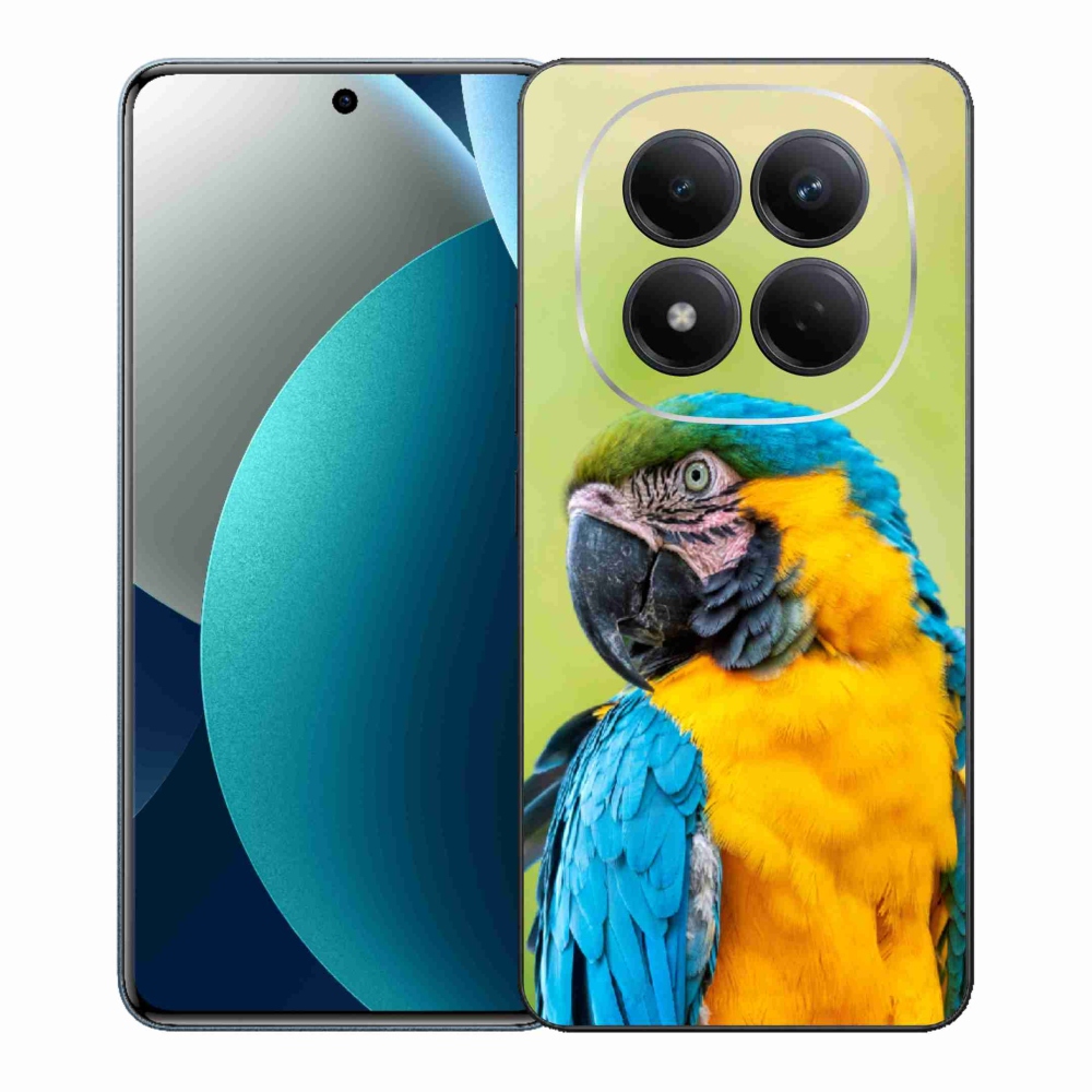 Gélový kryt mmCase na Xiaomi Redmi Note 15 Pro - papagáj ara 2