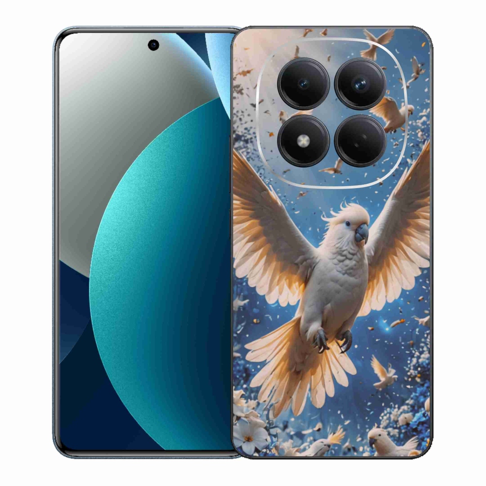 Gélový kryt mmCase na Xiaomi Redmi Note 15 Pro - papagáj kakadu