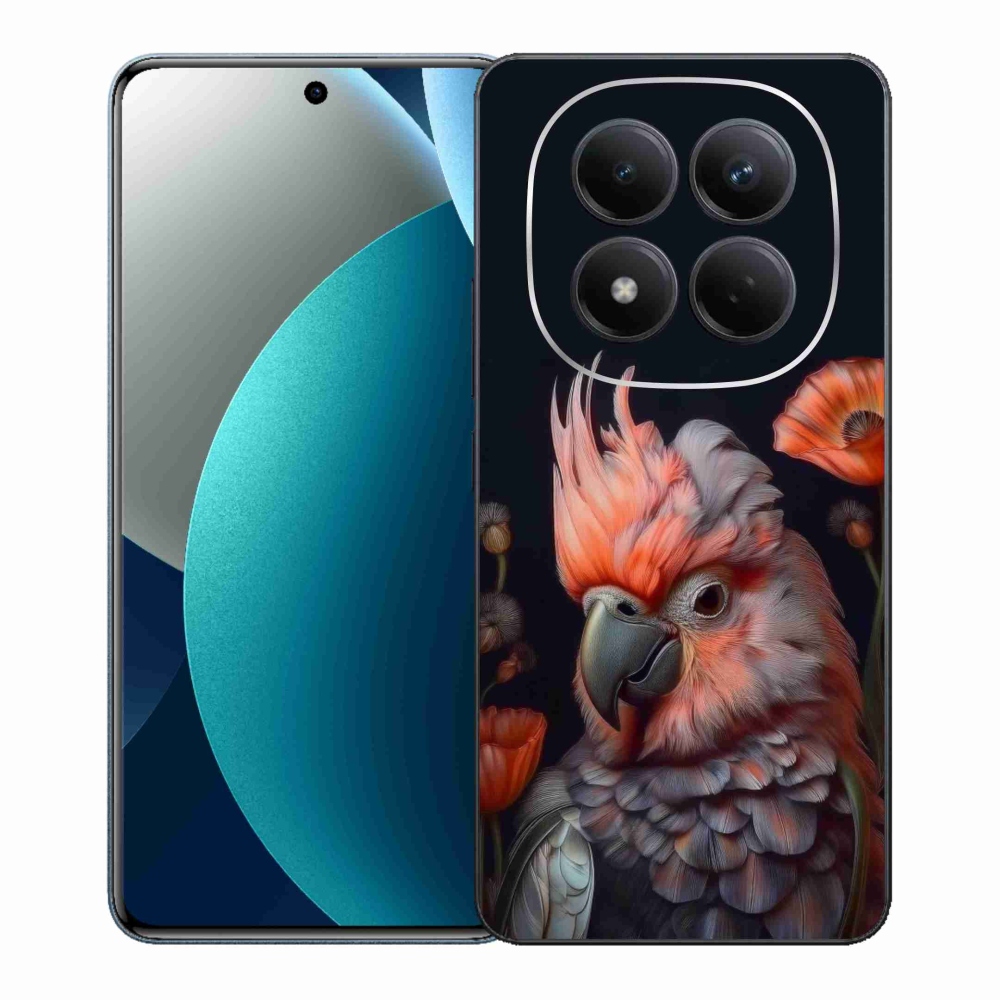 Gélový kryt mmCase na Xiaomi Redmi Note 15 Pro - papagáj kakadu vo farbách