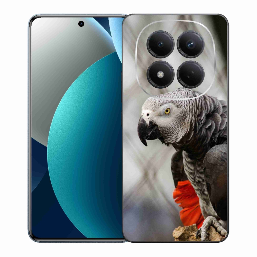 Gélový kryt mmCase na Xiaomi Redmi Note 15 Pro - papagáj žako 3