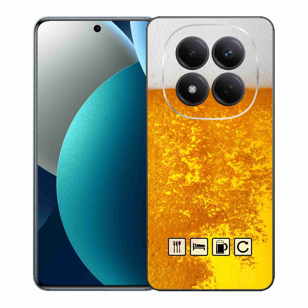 Gélový kryt mmCase na Xiaomi Redmi Note 15 Pro - pivný motív 3