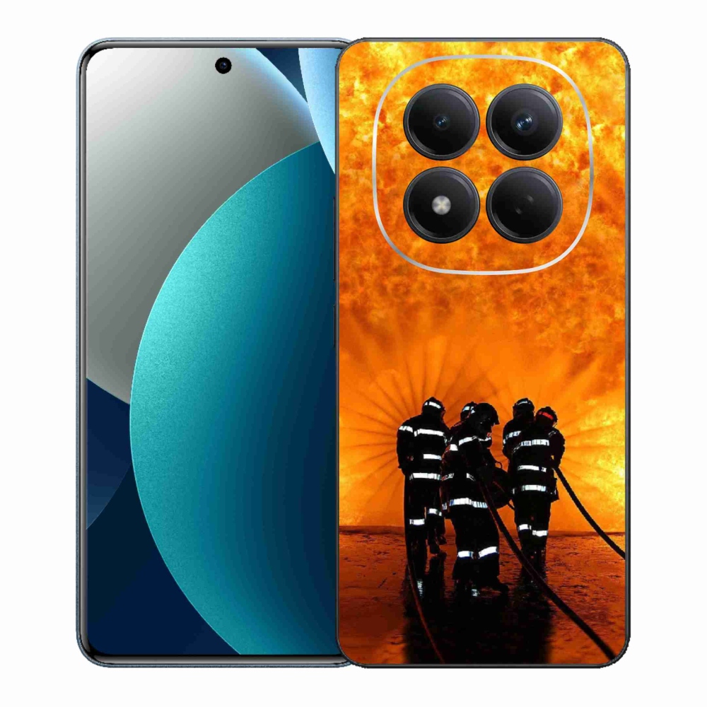 Gélový kryt mmCase na Xiaomi Redmi Note 15 Pro - požiar