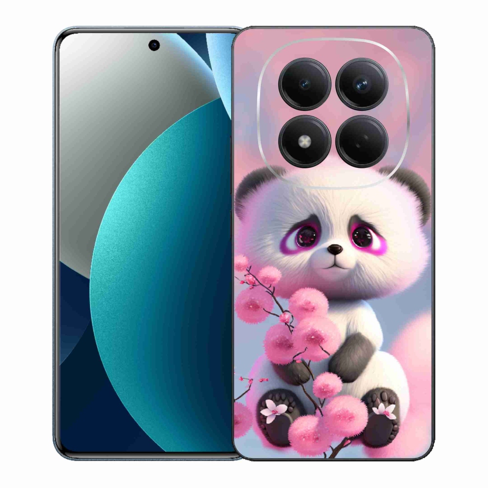 Gélový kryt mmCase na Xiaomi Redmi Note 15 Pro - roztomilá panda 1
