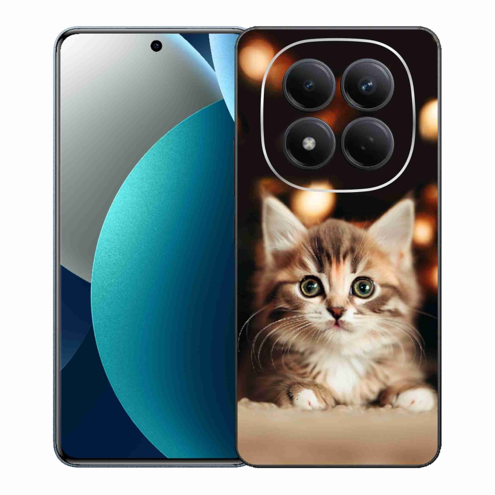 Gélový kryt mmCase na Xiaomi Redmi Note 15 Pro - roztomilé mačiatko 2