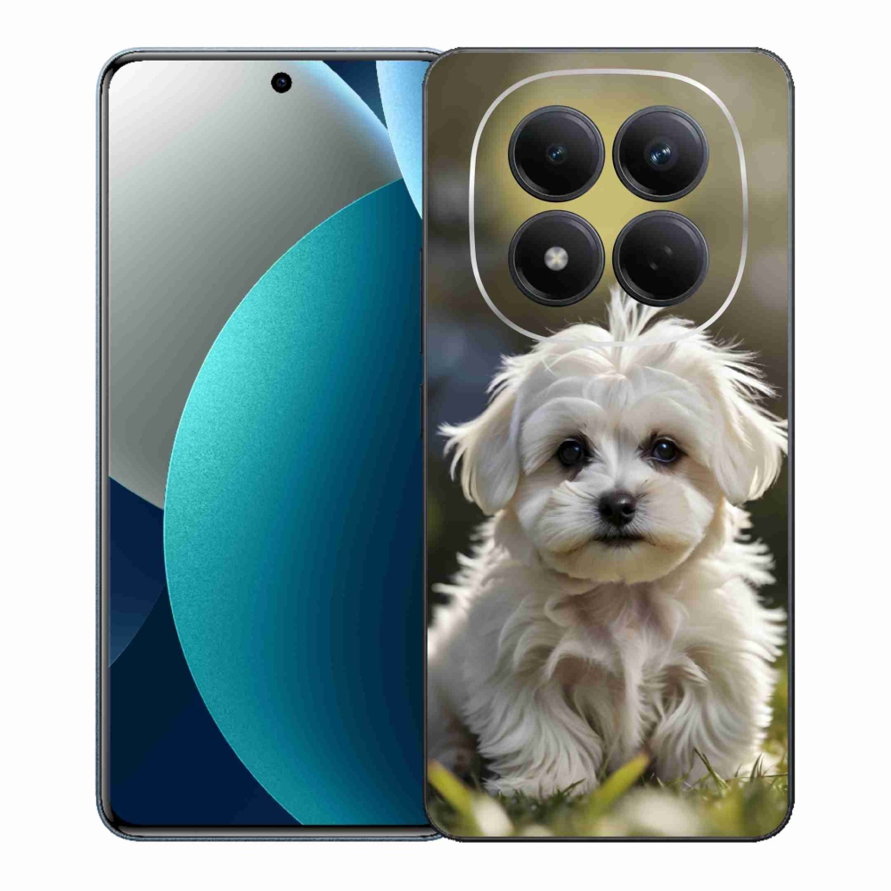 Gélový kryt mmCase na Xiaomi Redmi Note 15 Pro - roztomilý maltézsky psík