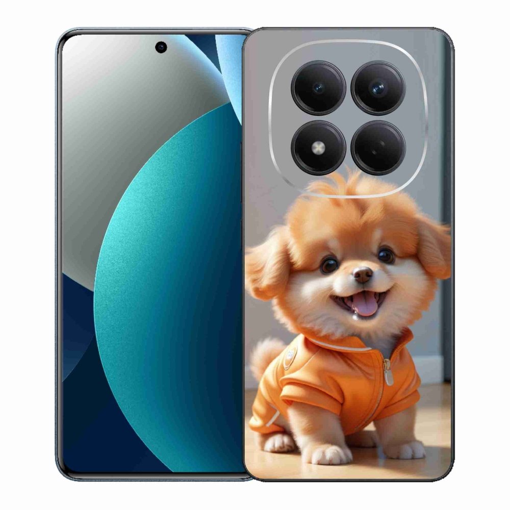 Gélový kryt mmCase na Xiaomi Redmi Note 15 Pro - roztomilý pomeranian v mikine