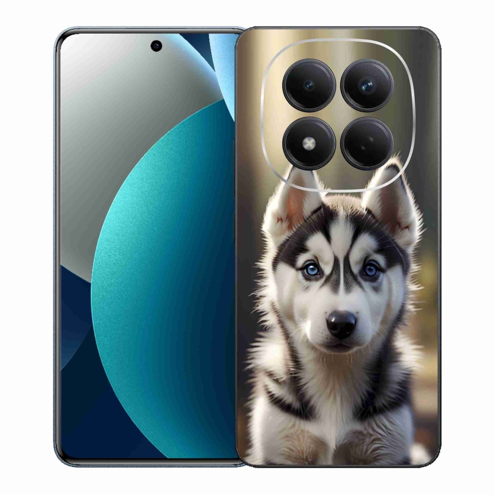 Gélový kryt mmCase na Xiaomi Redmi Note 15 Pro - roztomilý sibírsky husky