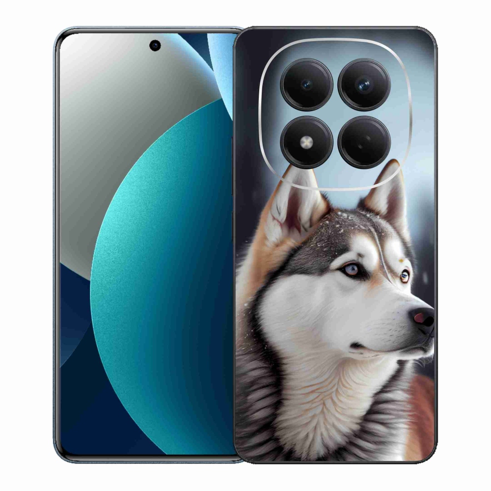 Gélový kryt mmCase na Xiaomi Redmi Note 15 Pro - sibírsky husky
