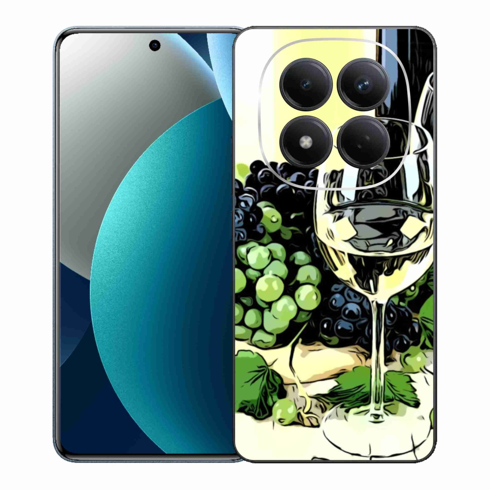 Gélový kryt mmCase na Xiaomi Redmi Note 15 Pro - pohár vína
