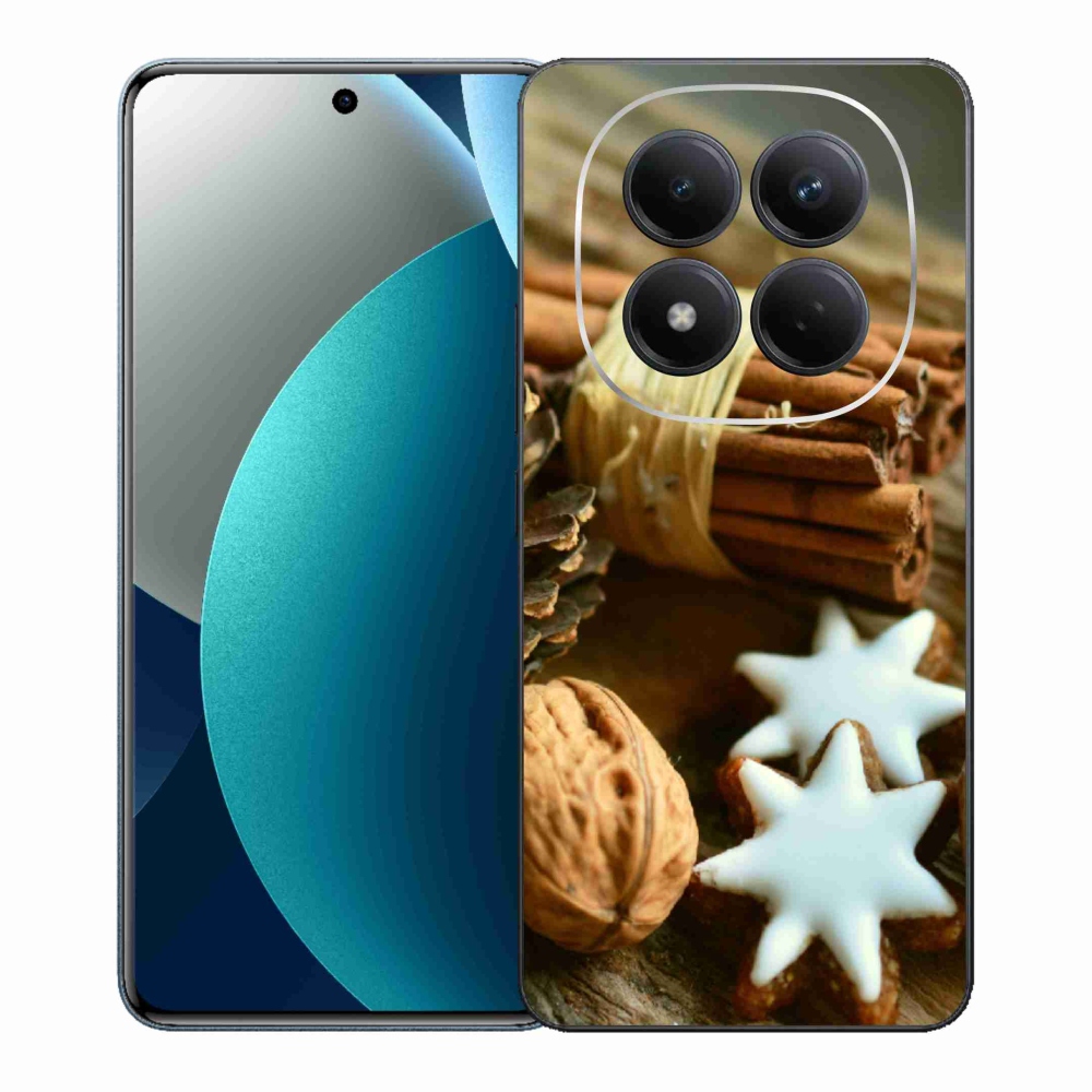 Gélový kryt mmCase na Xiaomi Redmi Note 15 Pro - škorica a perníčky