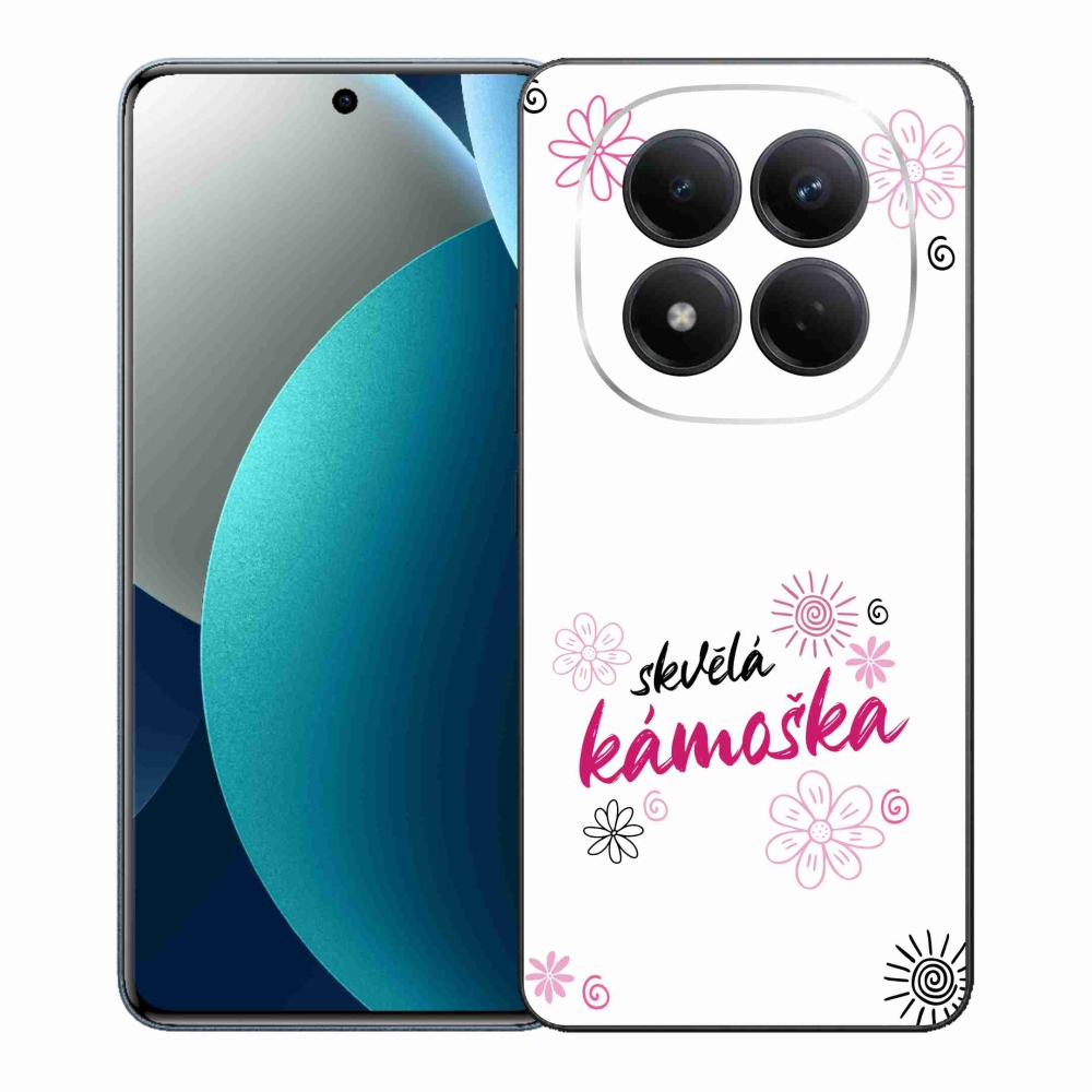 Gélový kryt mmCase na Xiaomi Redmi Note 15 Pro - skvelá kamoška biele pozadie