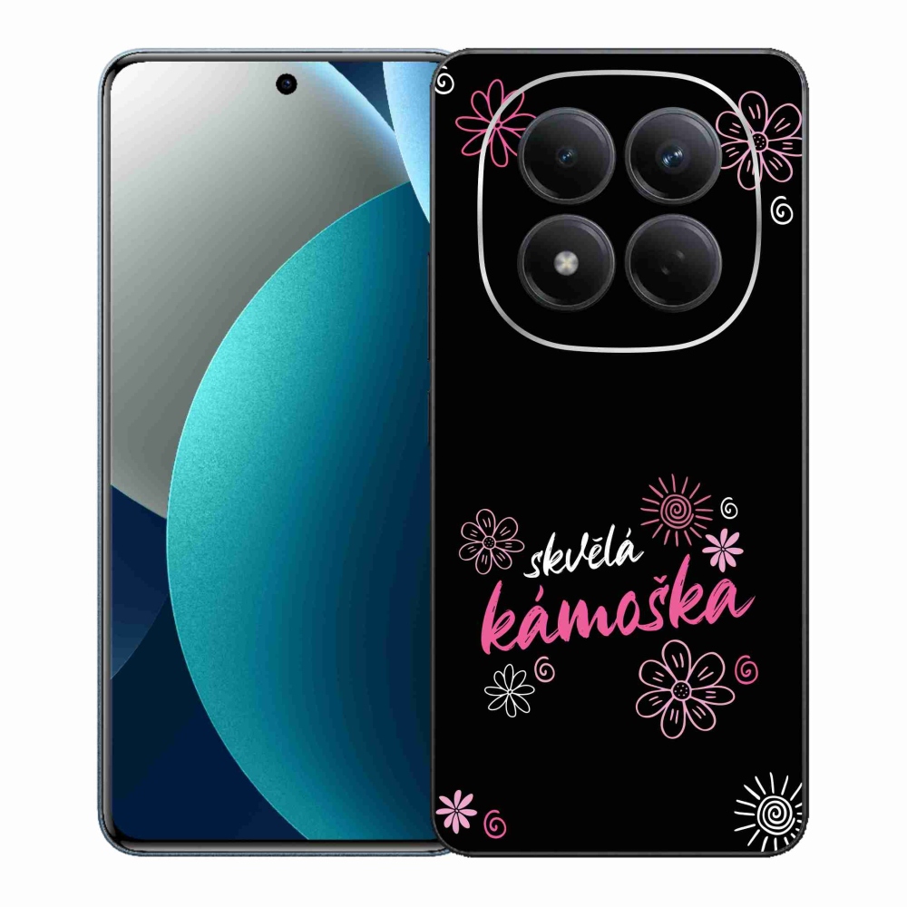 Gélový kryt mmCase na Xiaomi Redmi Note 15 Pro - skvelá kamoška čierne pozadie