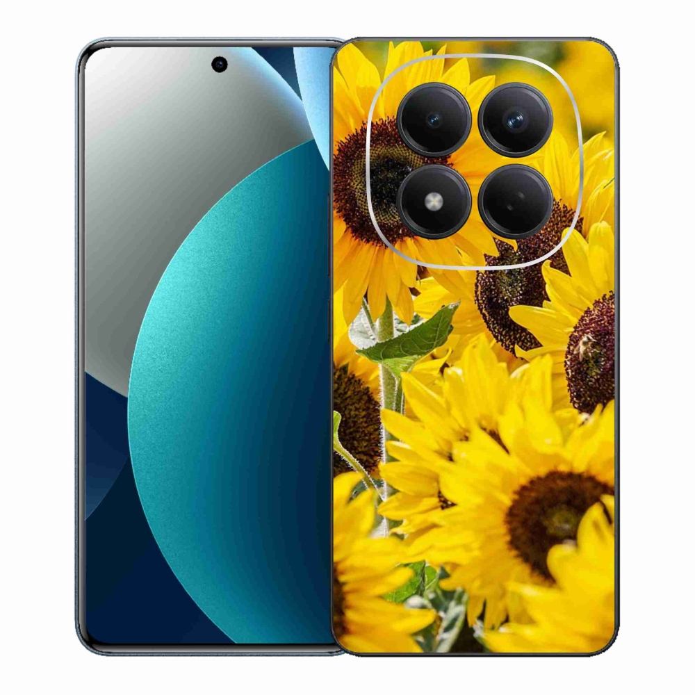 Gélový kryt mmCase na Xiaomi Redmi Note 15 Pro - slnečnice