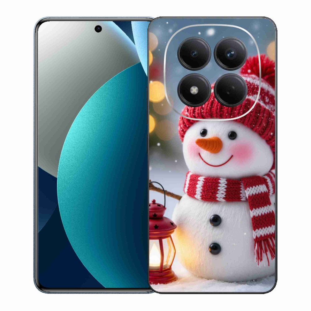 Gélový kryt mmCase na Xiaomi Redmi Note 15 Pro - snehuliak 2