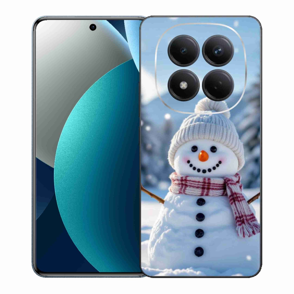 Gélový kryt mmCase na Xiaomi Redmi Note 15 Pro - snehuliak 3