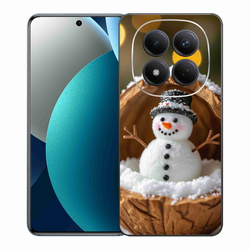 Gélový kryt mmCase na Xiaomi Redmi Note 15 Pro - snehuliak 4