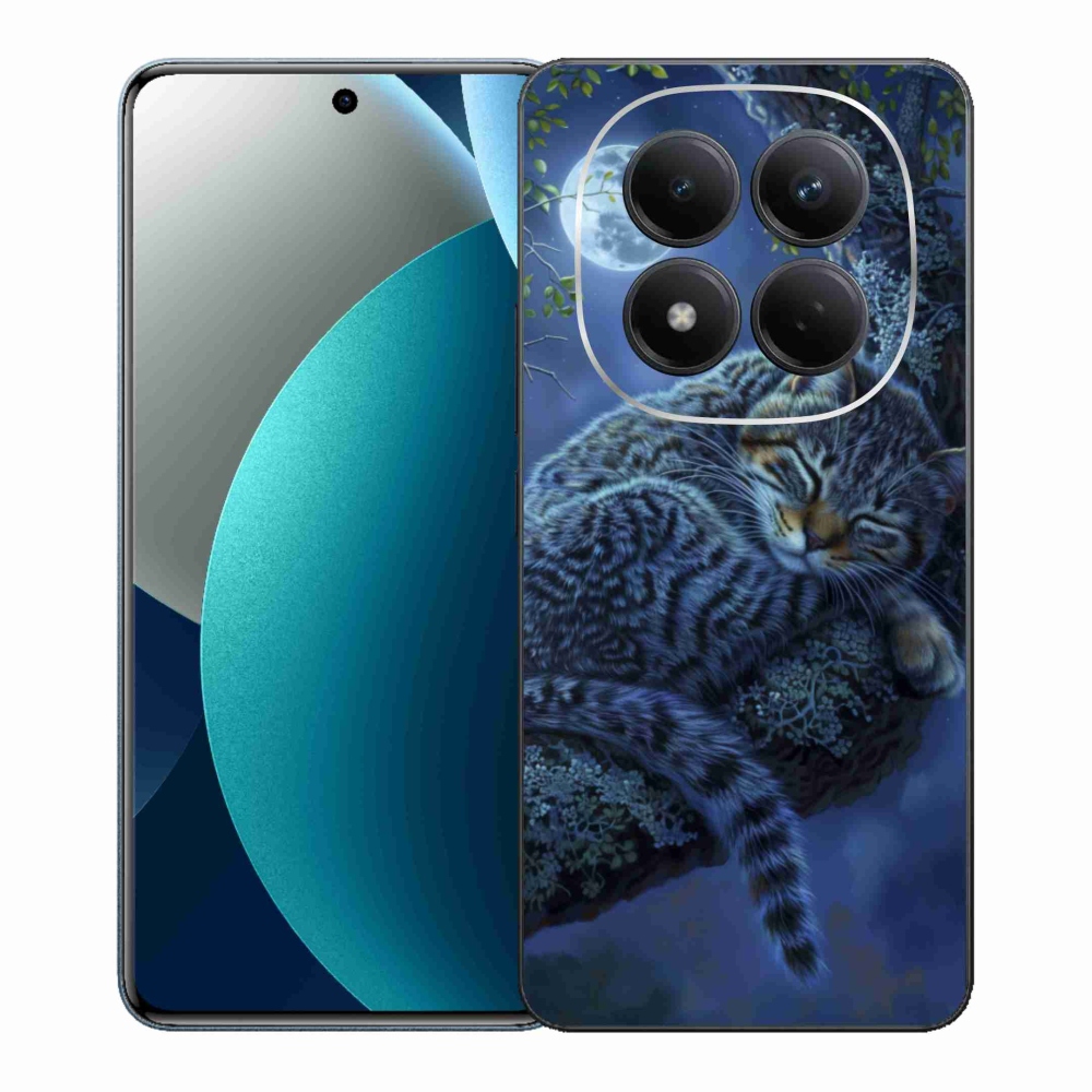 Gélový kryt mmCase na Xiaomi Redmi Note 15 Pro - spiaca mačka