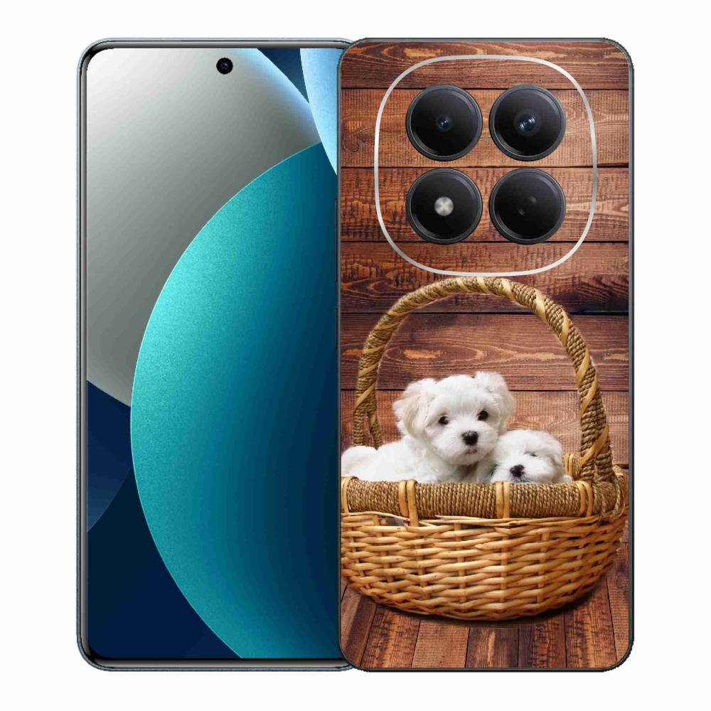 Gélový kryt mmCase na Xiaomi Redmi Note 15 Pro - šteniatka