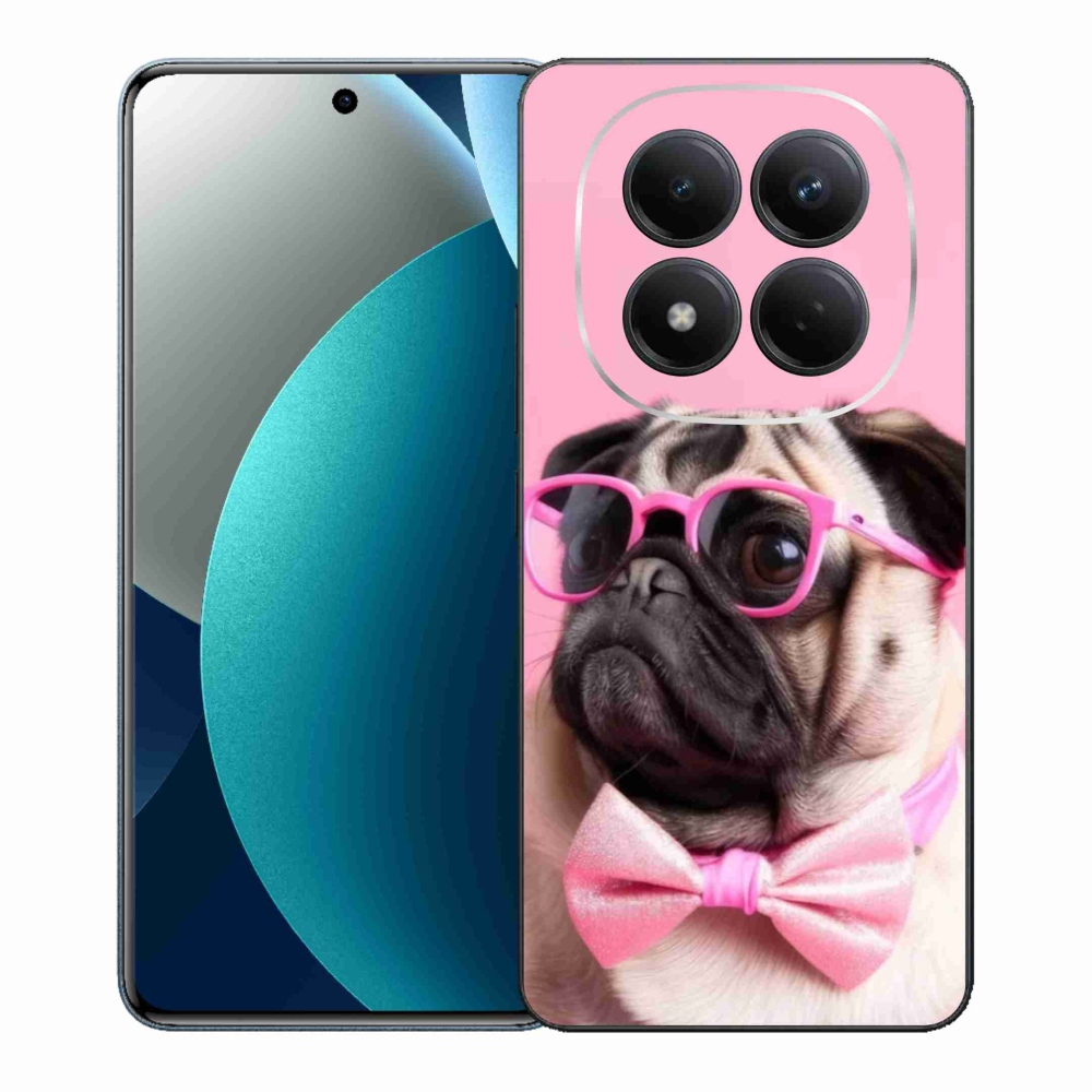 Gélový kryt mmCase na Xiaomi Redmi Note 15 Pro - štýlový mops