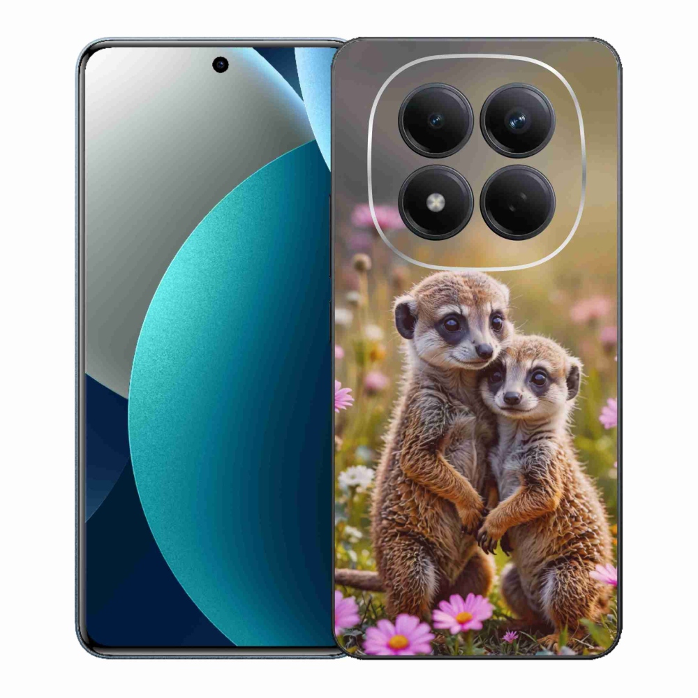 Gélový kryt mmCase na Xiaomi Redmi Note 15 Pro - surikatí duo