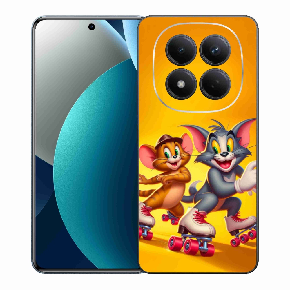 Gélový kryt mmCase na Xiaomi Redmi Note 15 Pro - tom a jerry