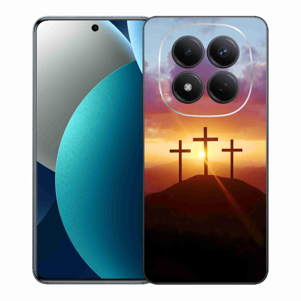 Gélový kryt mmCase na Xiaomi Redmi Note 15 Pro - tri kríža