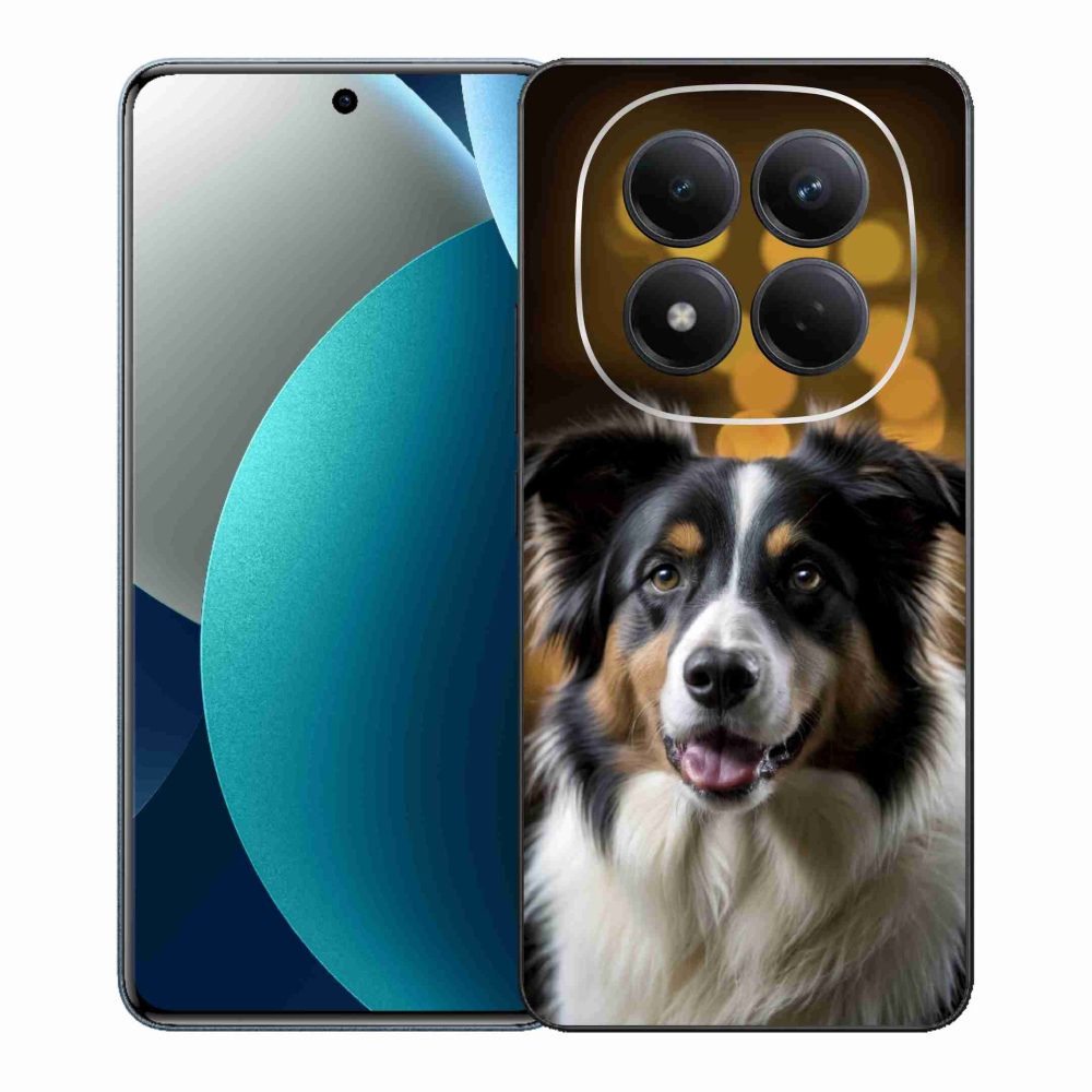 Gélový kryt mmCase na Xiaomi Redmi Note 15 Pro - usmievavý austrálsky ovčiak